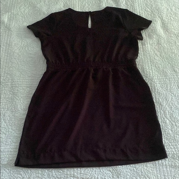 32 Degrees Black Sheath Mini Dress Crew Neck - Picture 5 of 5
